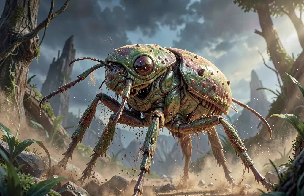 Spore-Husk Beetle